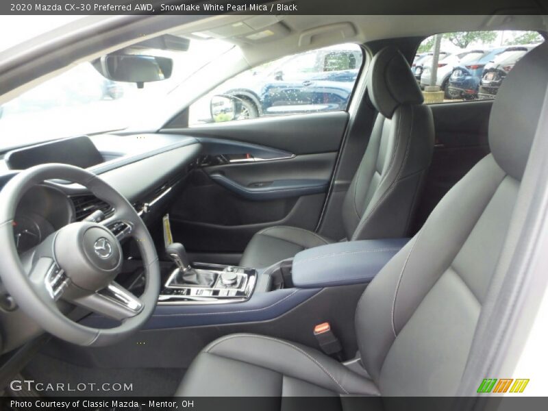 Snowflake White Pearl Mica / Black 2020 Mazda CX-30 Preferred AWD