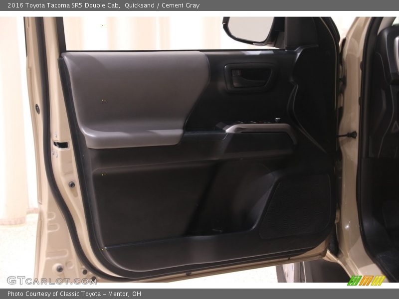 Quicksand / Cement Gray 2016 Toyota Tacoma SR5 Double Cab