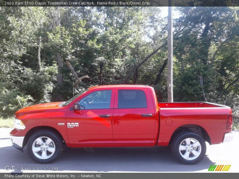 Flame Red / Black/Diesel Gray 2020 Ram 1500 Classic Tradesman Crew Cab 4x4