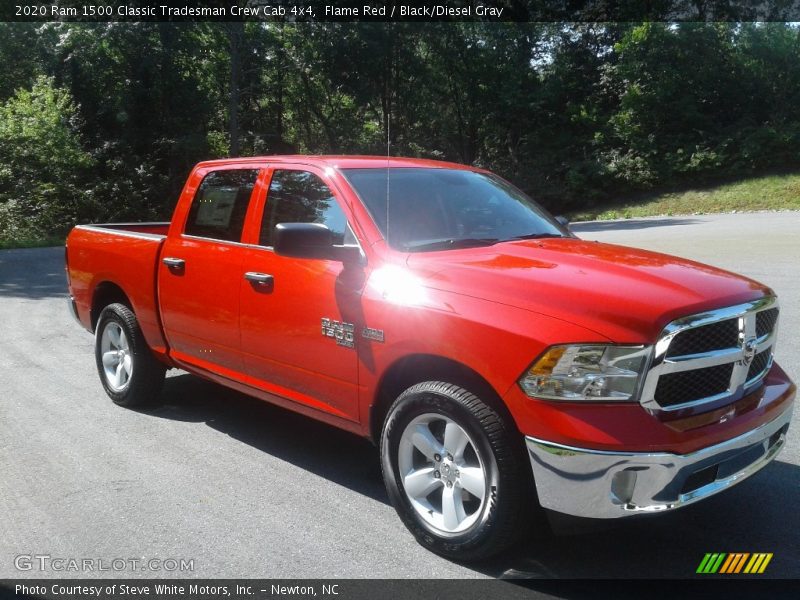 Flame Red / Black/Diesel Gray 2020 Ram 1500 Classic Tradesman Crew Cab 4x4