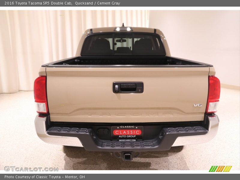 Quicksand / Cement Gray 2016 Toyota Tacoma SR5 Double Cab