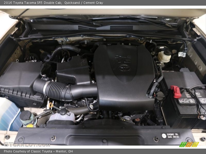 Quicksand / Cement Gray 2016 Toyota Tacoma SR5 Double Cab