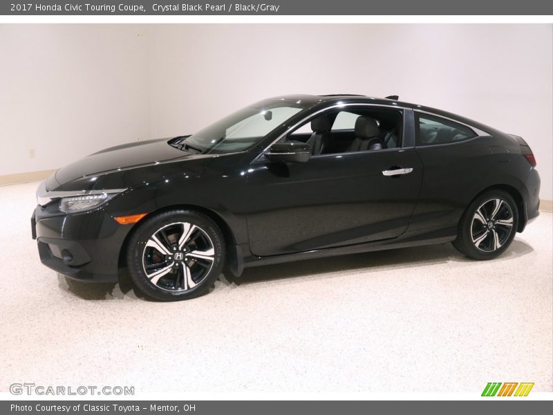  2017 Civic Touring Coupe Crystal Black Pearl