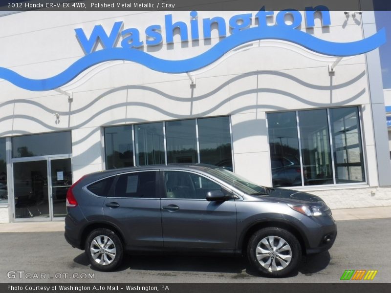 Polished Metal Metallic / Gray 2012 Honda CR-V EX 4WD