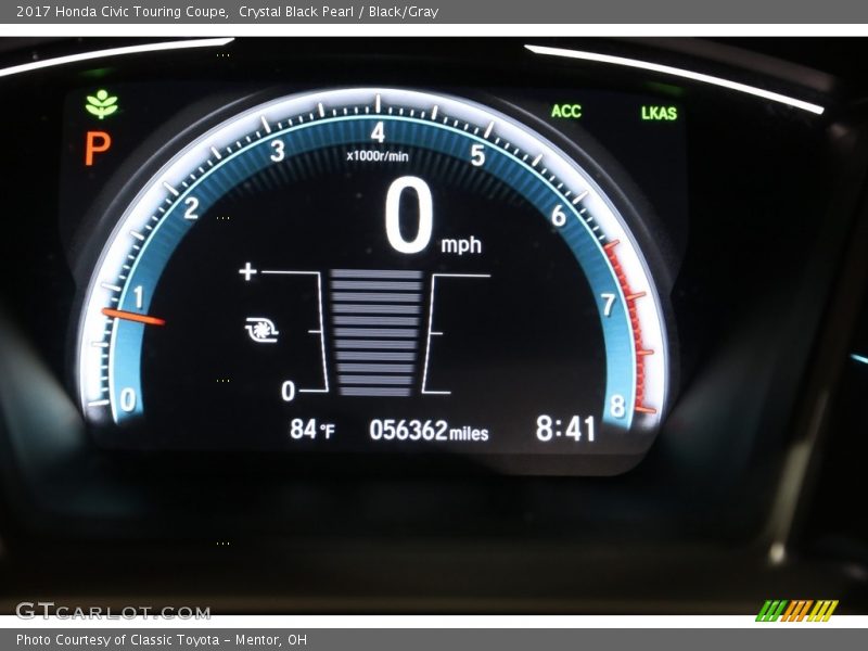  2017 Civic Touring Coupe Touring Coupe Gauges