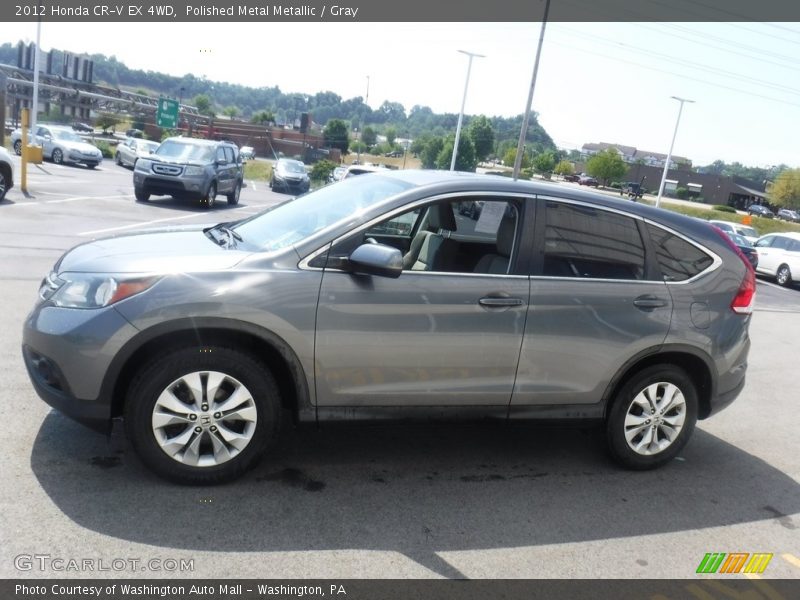 Polished Metal Metallic / Gray 2012 Honda CR-V EX 4WD