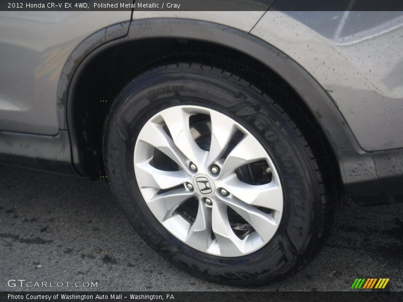 Polished Metal Metallic / Gray 2012 Honda CR-V EX 4WD