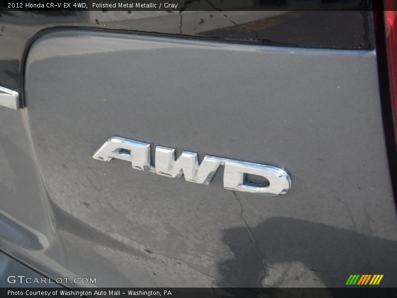 Polished Metal Metallic / Gray 2012 Honda CR-V EX 4WD