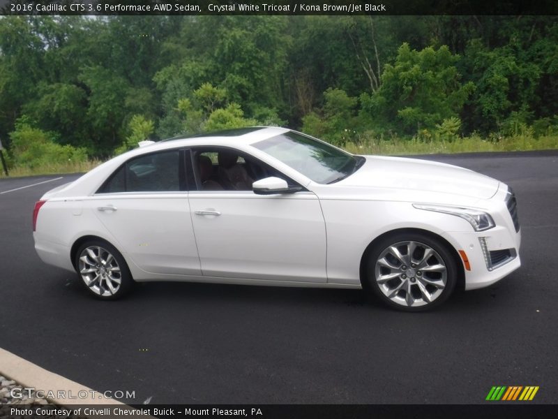  2016 CTS 3.6 Performace AWD Sedan Crystal White Tricoat