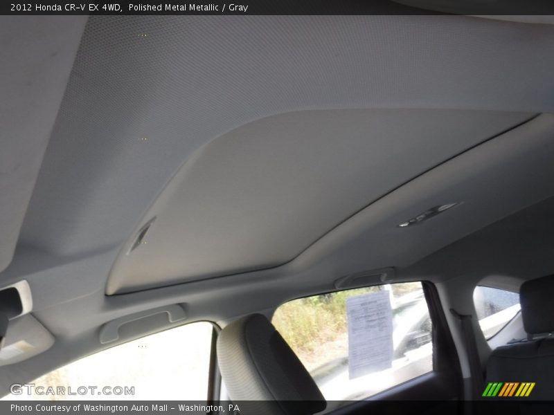 Polished Metal Metallic / Gray 2012 Honda CR-V EX 4WD