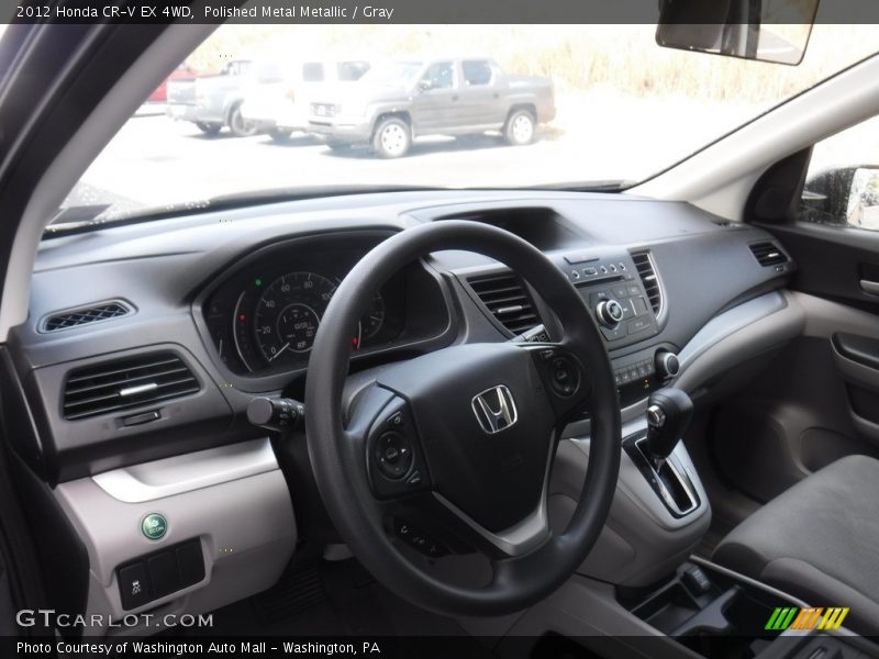 Polished Metal Metallic / Gray 2012 Honda CR-V EX 4WD