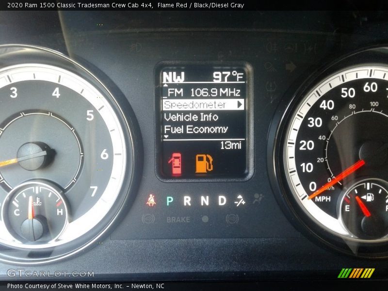 Flame Red / Black/Diesel Gray 2020 Ram 1500 Classic Tradesman Crew Cab 4x4