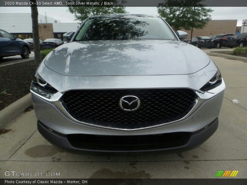 Sonic Silver Metallic / Black 2020 Mazda CX-30 Select AWD