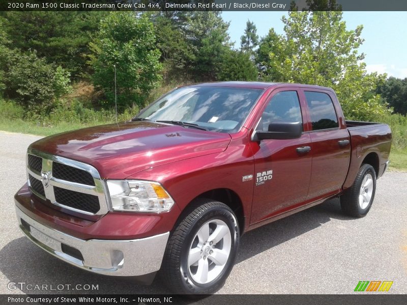 Delmonico Red Pearl / Black/Diesel Gray 2020 Ram 1500 Classic Tradesman Crew Cab 4x4