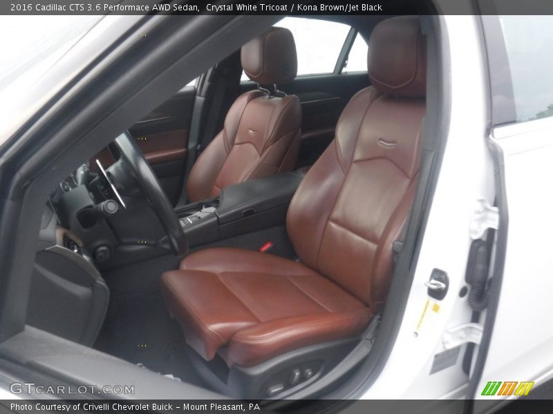 Front Seat of 2016 CTS 3.6 Performace AWD Sedan