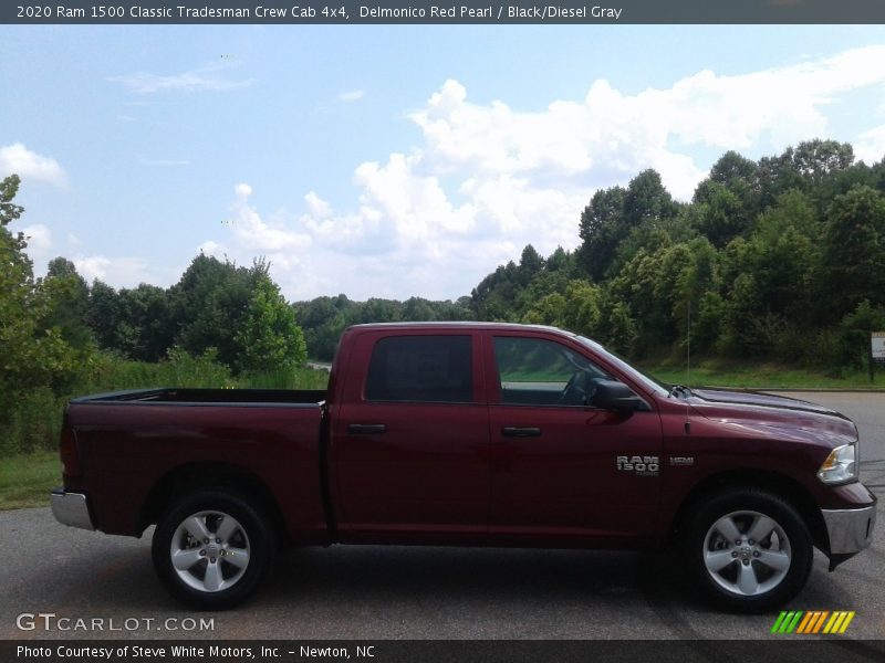 Delmonico Red Pearl / Black/Diesel Gray 2020 Ram 1500 Classic Tradesman Crew Cab 4x4