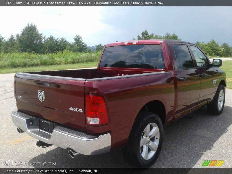 Delmonico Red Pearl / Black/Diesel Gray 2020 Ram 1500 Classic Tradesman Crew Cab 4x4