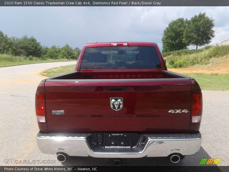 Delmonico Red Pearl / Black/Diesel Gray 2020 Ram 1500 Classic Tradesman Crew Cab 4x4