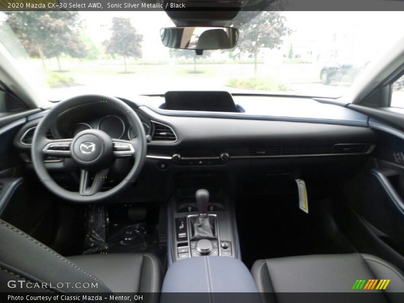 Sonic Silver Metallic / Black 2020 Mazda CX-30 Select AWD