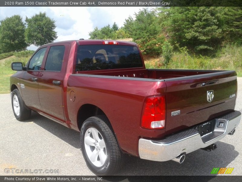 Delmonico Red Pearl / Black/Diesel Gray 2020 Ram 1500 Classic Tradesman Crew Cab 4x4