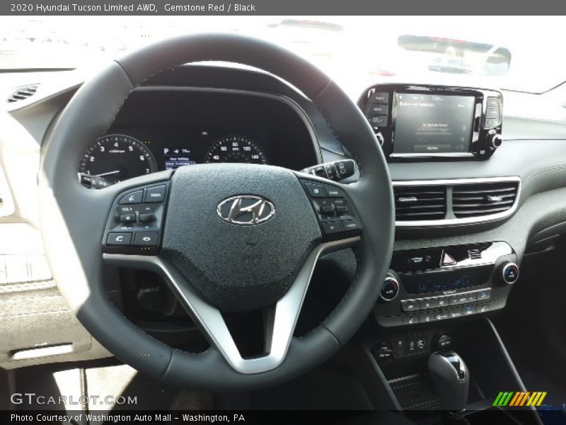 Gemstone Red / Black 2020 Hyundai Tucson Limited AWD