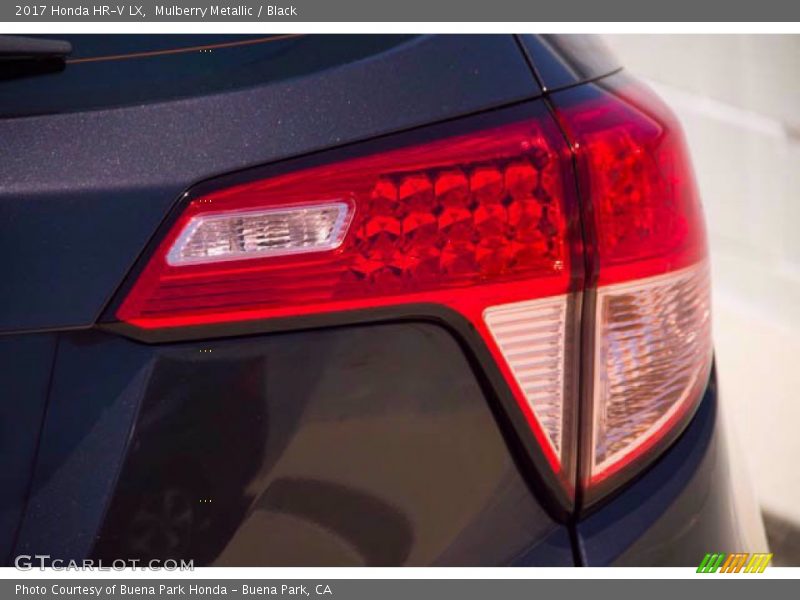 Mulberry Metallic / Black 2017 Honda HR-V LX