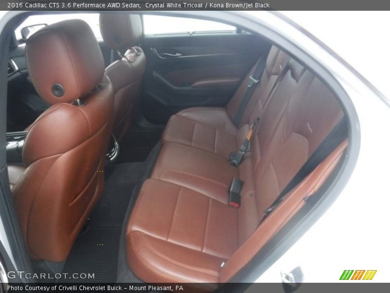 Rear Seat of 2016 CTS 3.6 Performace AWD Sedan