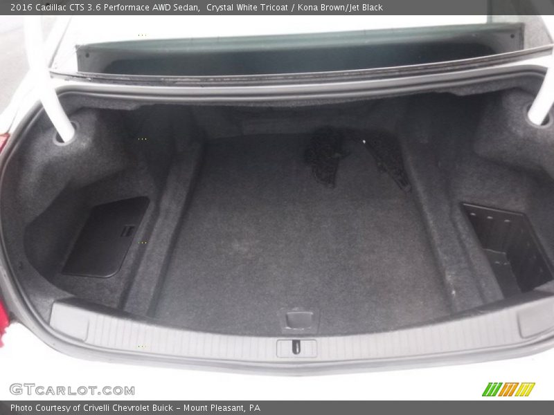  2016 CTS 3.6 Performace AWD Sedan Trunk