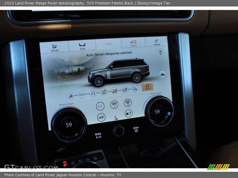 SVO Premium Palette Black / Ebony/Vintage Tan 2020 Land Rover Range Rover Autobiography