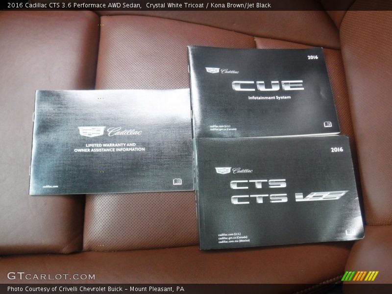 Books/Manuals of 2016 CTS 3.6 Performace AWD Sedan