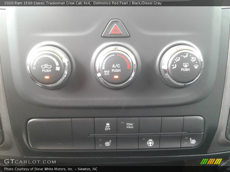 Delmonico Red Pearl / Black/Diesel Gray 2020 Ram 1500 Classic Tradesman Crew Cab 4x4