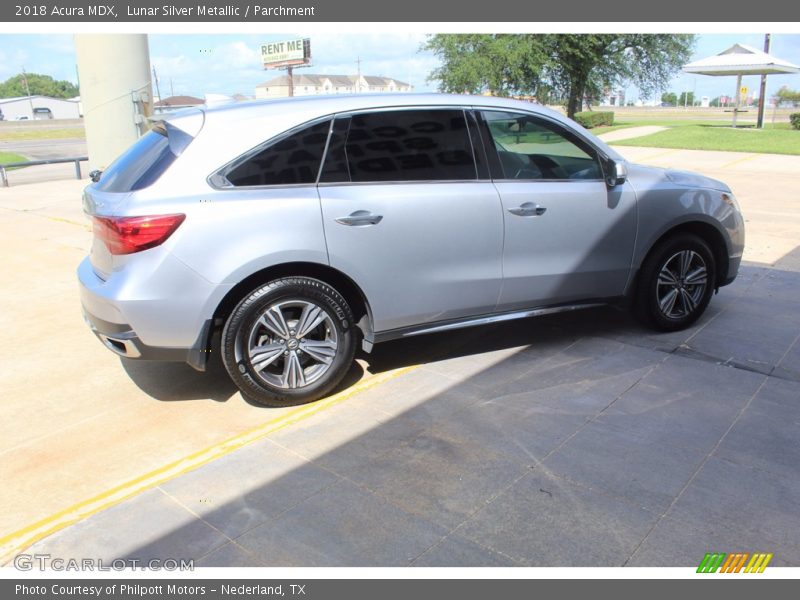 Lunar Silver Metallic / Parchment 2018 Acura MDX