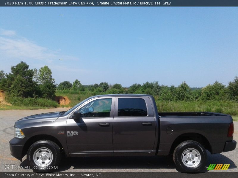 Granite Crystal Metallic / Black/Diesel Gray 2020 Ram 1500 Classic Tradesman Crew Cab 4x4