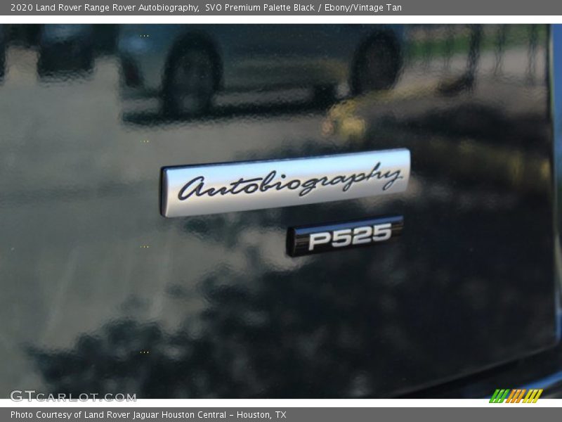 SVO Premium Palette Black / Ebony/Vintage Tan 2020 Land Rover Range Rover Autobiography