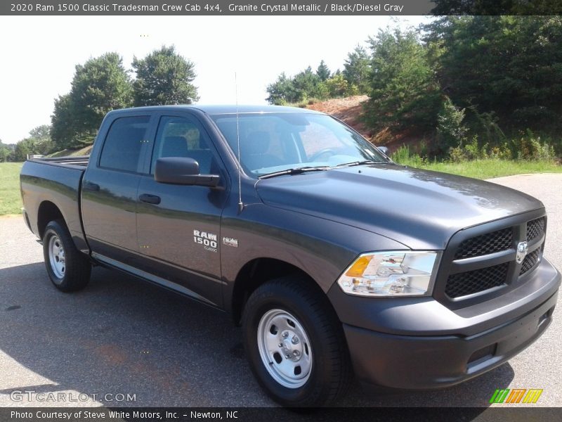 Granite Crystal Metallic / Black/Diesel Gray 2020 Ram 1500 Classic Tradesman Crew Cab 4x4