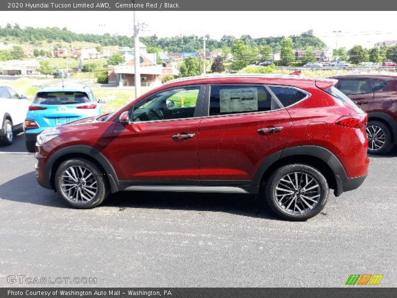 Gemstone Red / Black 2020 Hyundai Tucson Limited AWD