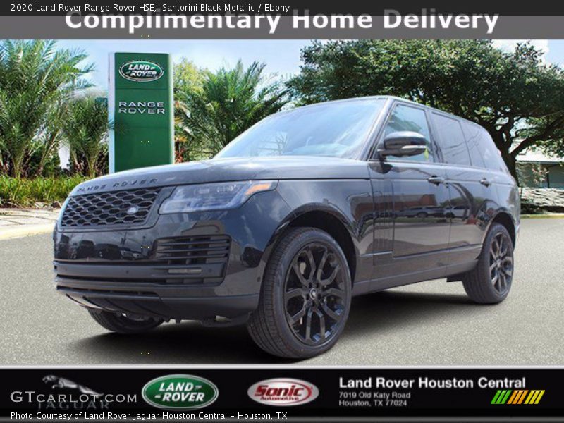 Santorini Black Metallic / Ebony 2020 Land Rover Range Rover HSE