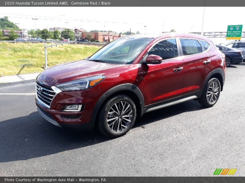 Gemstone Red / Black 2020 Hyundai Tucson Limited AWD