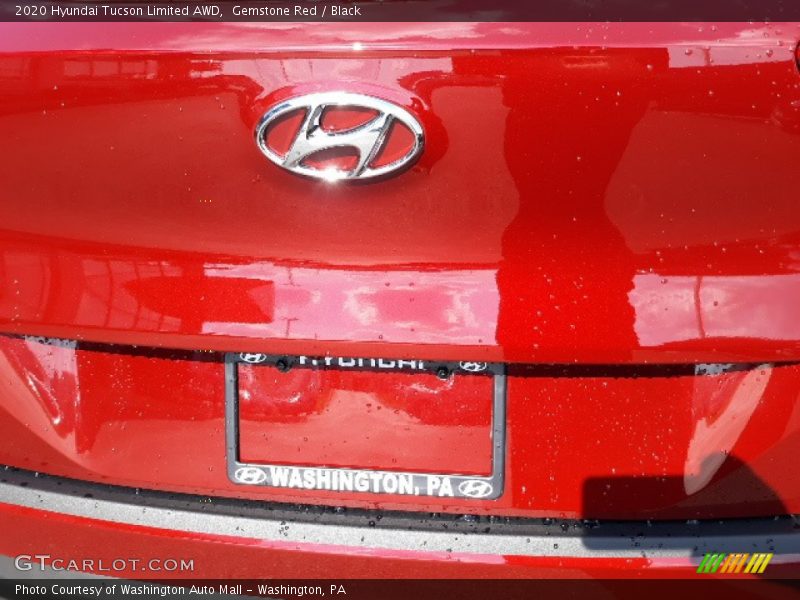 Gemstone Red / Black 2020 Hyundai Tucson Limited AWD