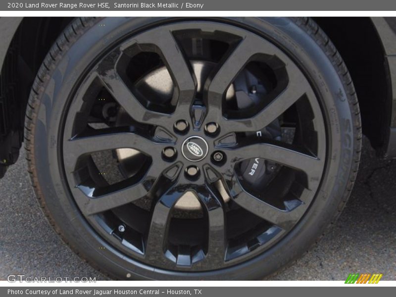 Santorini Black Metallic / Ebony 2020 Land Rover Range Rover HSE