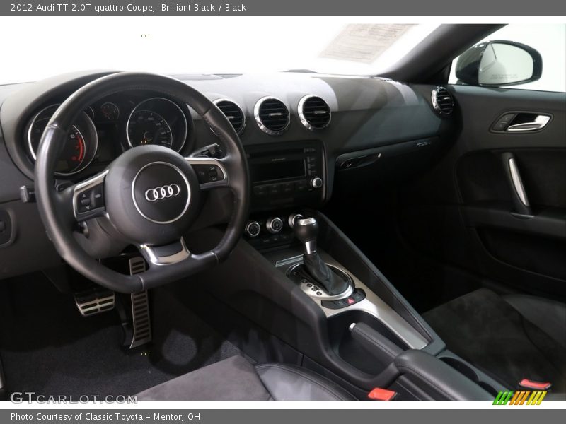 Brilliant Black / Black 2012 Audi TT 2.0T quattro Coupe