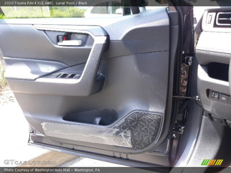 Lunar Rock / Black 2020 Toyota RAV4 XLE AWD