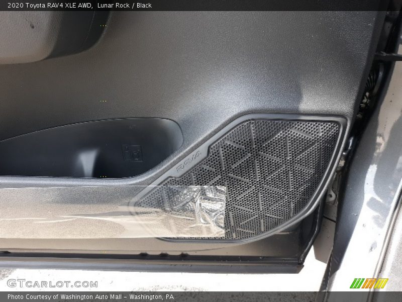 Lunar Rock / Black 2020 Toyota RAV4 XLE AWD