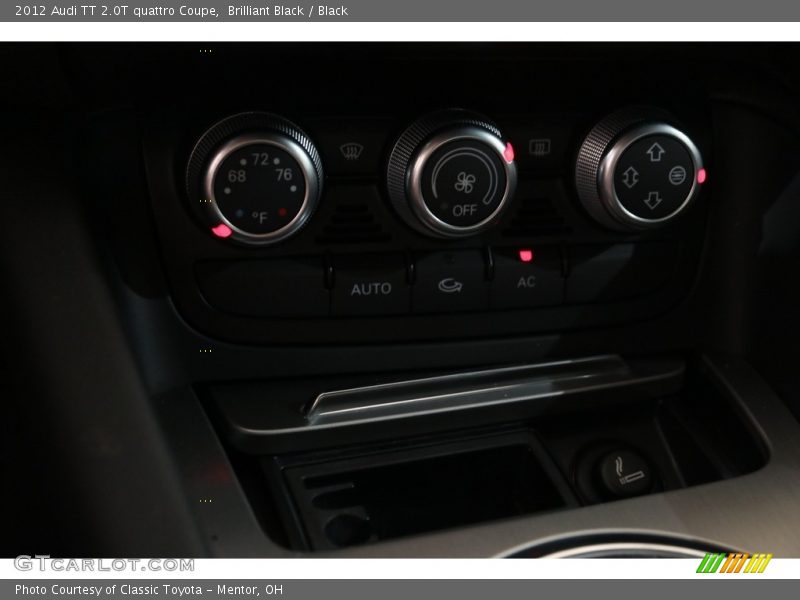 Brilliant Black / Black 2012 Audi TT 2.0T quattro Coupe