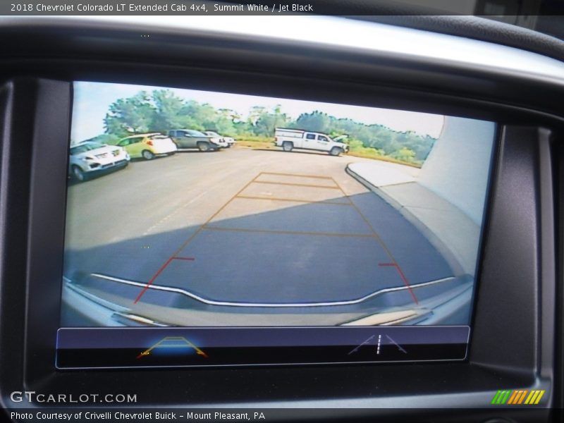 Summit White / Jet Black 2018 Chevrolet Colorado LT Extended Cab 4x4