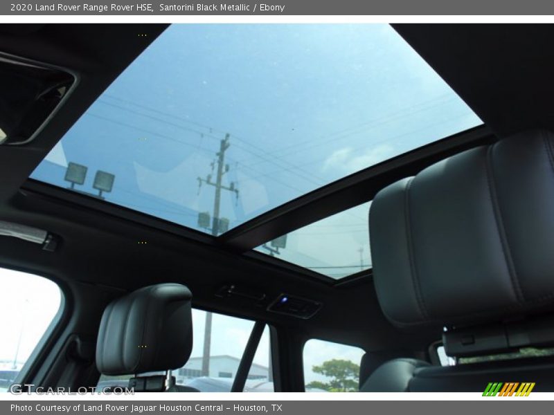 Santorini Black Metallic / Ebony 2020 Land Rover Range Rover HSE