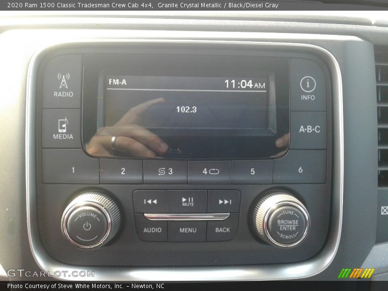 Granite Crystal Metallic / Black/Diesel Gray 2020 Ram 1500 Classic Tradesman Crew Cab 4x4