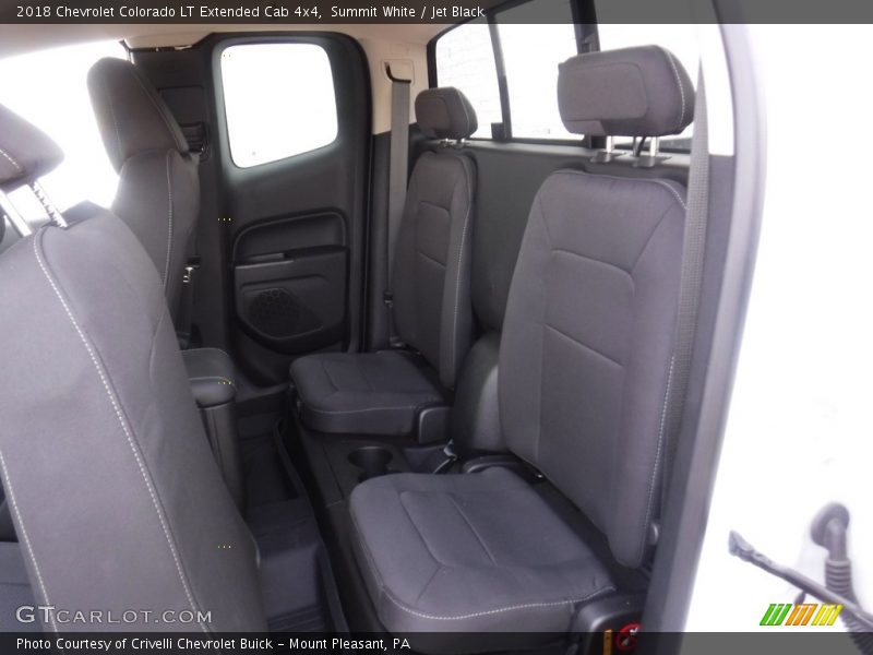 Summit White / Jet Black 2018 Chevrolet Colorado LT Extended Cab 4x4