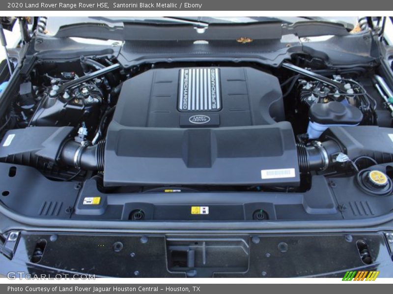 Santorini Black Metallic / Ebony 2020 Land Rover Range Rover HSE