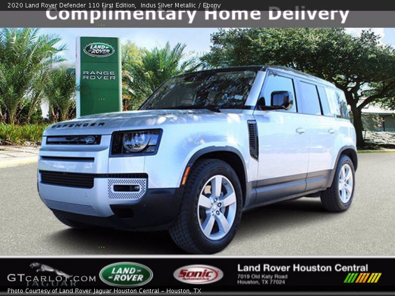Indus Silver Metallic / Ebony 2020 Land Rover Defender 110 First Edition